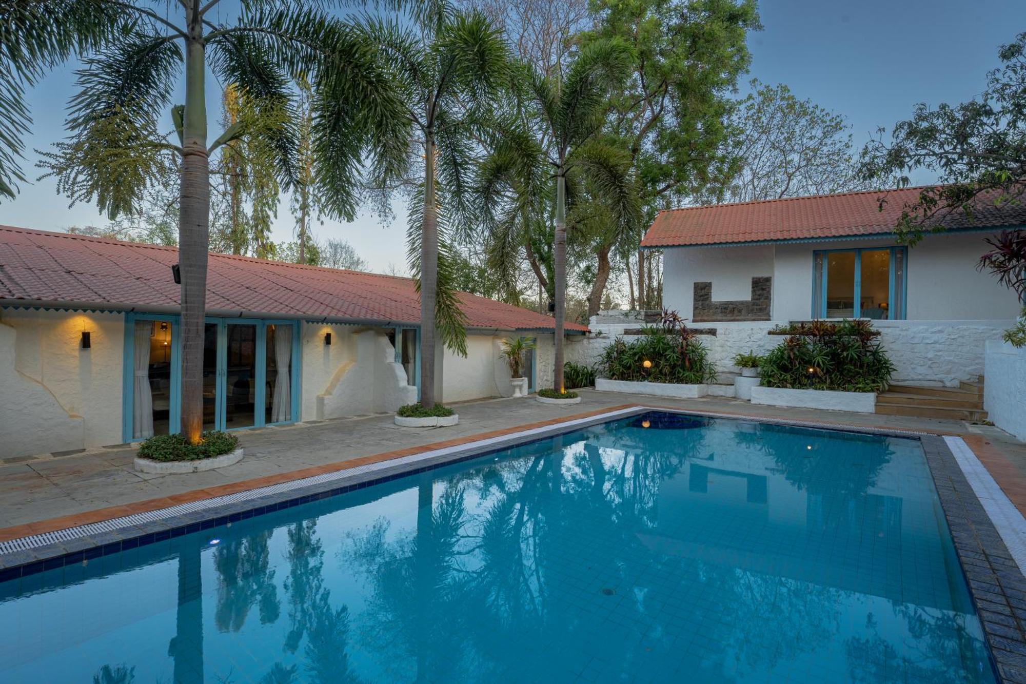 Lohonostays Villa Santorini อลีบาก ภายนอก รูปภาพ