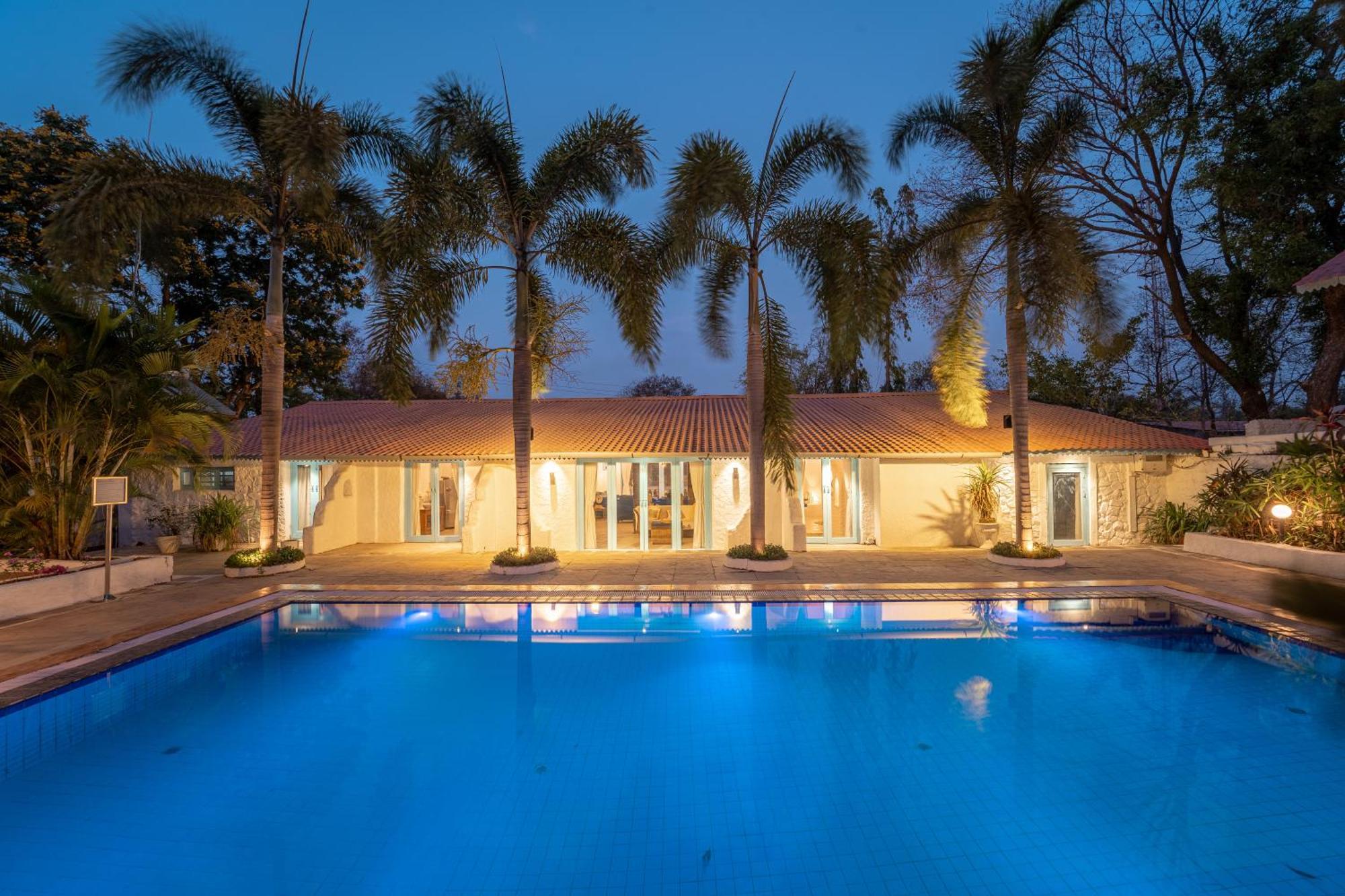 Lohonostays Villa Santorini อลีบาก ภายนอก รูปภาพ