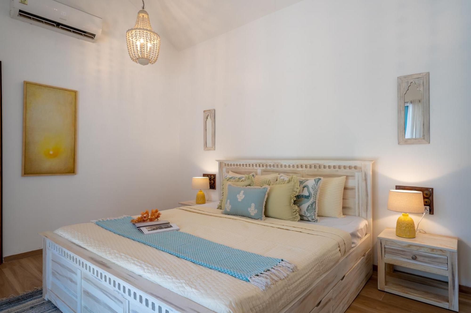 Lohonostays Villa Santorini อลีบาก ภายนอก รูปภาพ