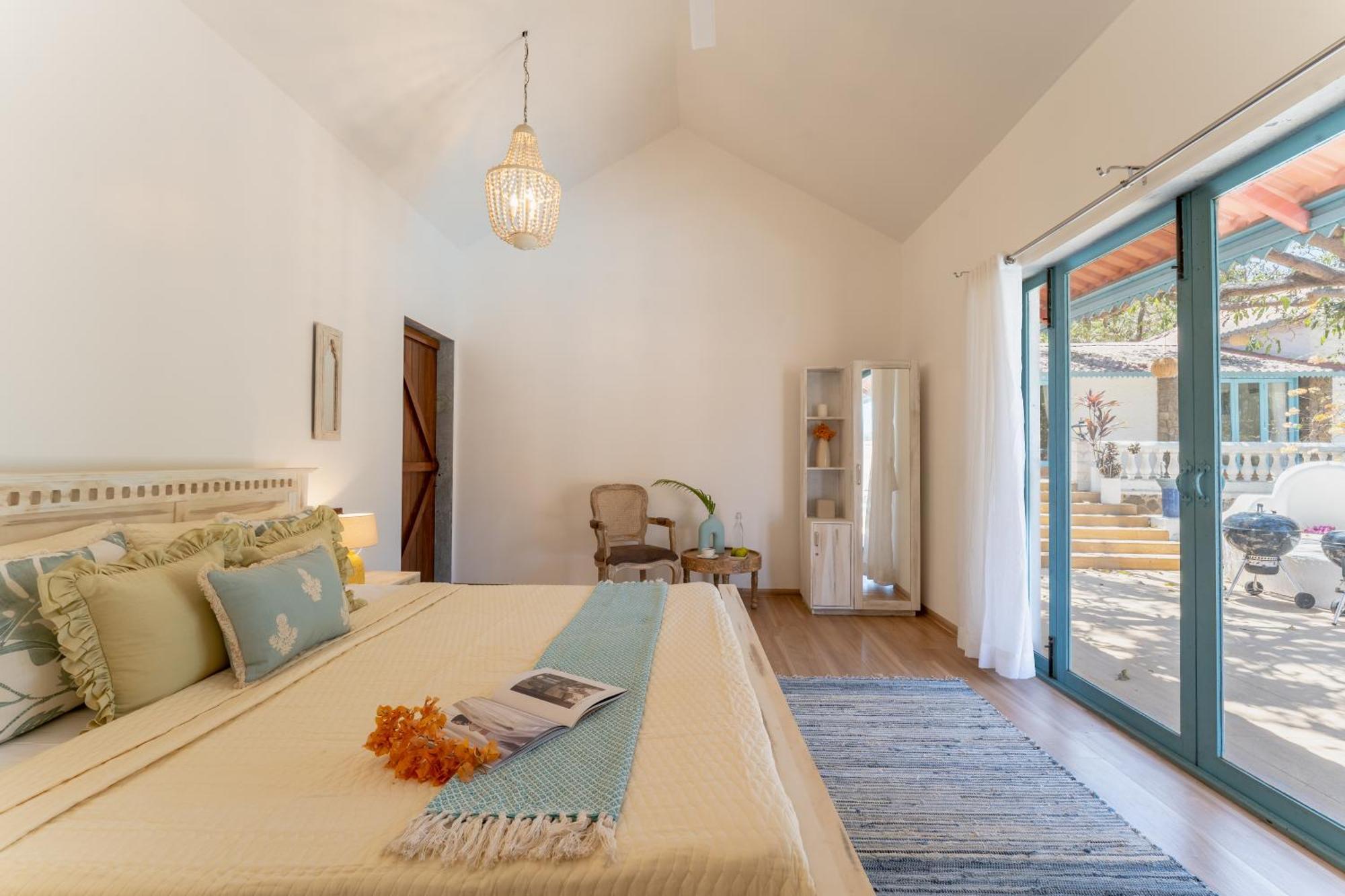Lohonostays Villa Santorini อลีบาก ภายนอก รูปภาพ