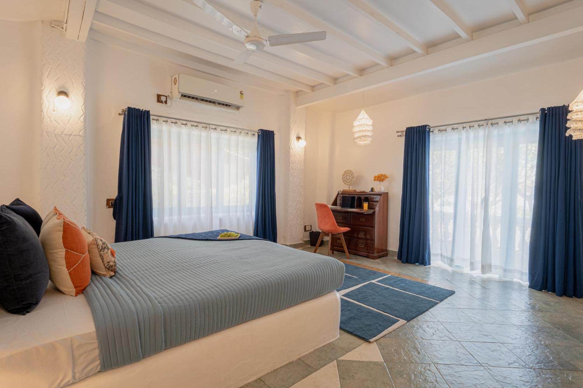 Lohonostays Villa Santorini อลีบาก ภายนอก รูปภาพ